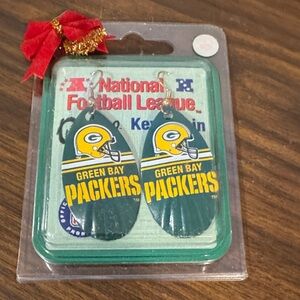NFL Green Bay Packers Earrings - Green and Yellow